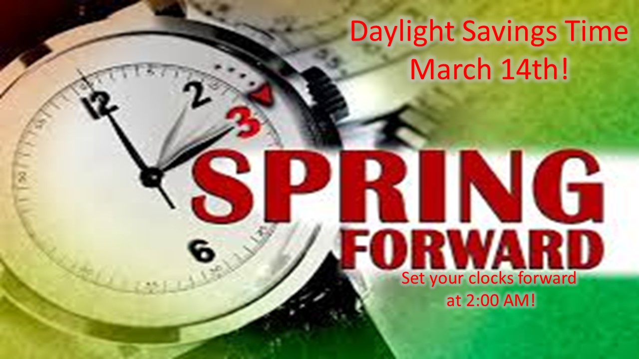 Daylight Savings Time Dayspring Ministries